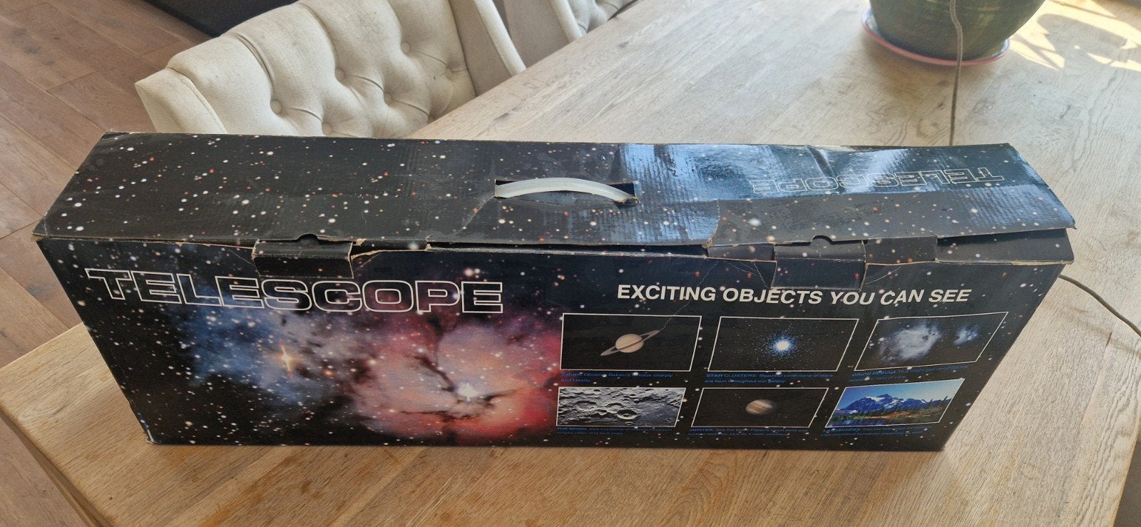 Spectron telescoop met statief, Ophalen, Lenzentelescoop (refractor), Met statief, Zo goed als nieuw