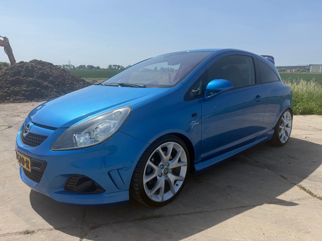 Opel Corsa 1.6 OPC 3D 2007 Blauw zeer nette staat, Auto's, Opel, Particulier, Corsa, Benzine, E, Hatchback, Handgeschakeld, Geïmporteerd