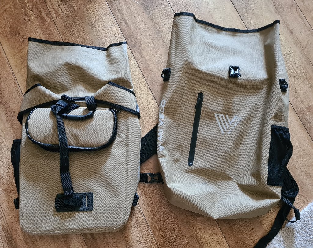 2x Mivelo 3-in-1 fietstassen / rugzak / schoudertas, Fietsen en Brommers, Fietsaccessoires | Fietstassen, Ophalen of Verzenden