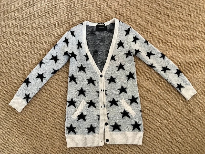 Maison Scotch vest met sterren - Petite, Ophalen of Verzenden, Zo goed als nieuw, Maat 34 (XS) of kleiner, Wit