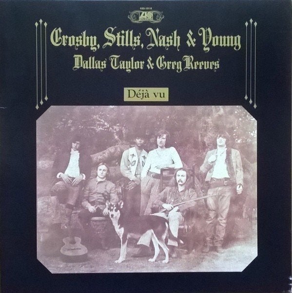 LP - Crosby, Stills, Nash & Young / Dallas Taylor ‎– Déjà Vu, LP, Gebruikt, Ophalen of Verzenden, Poprock