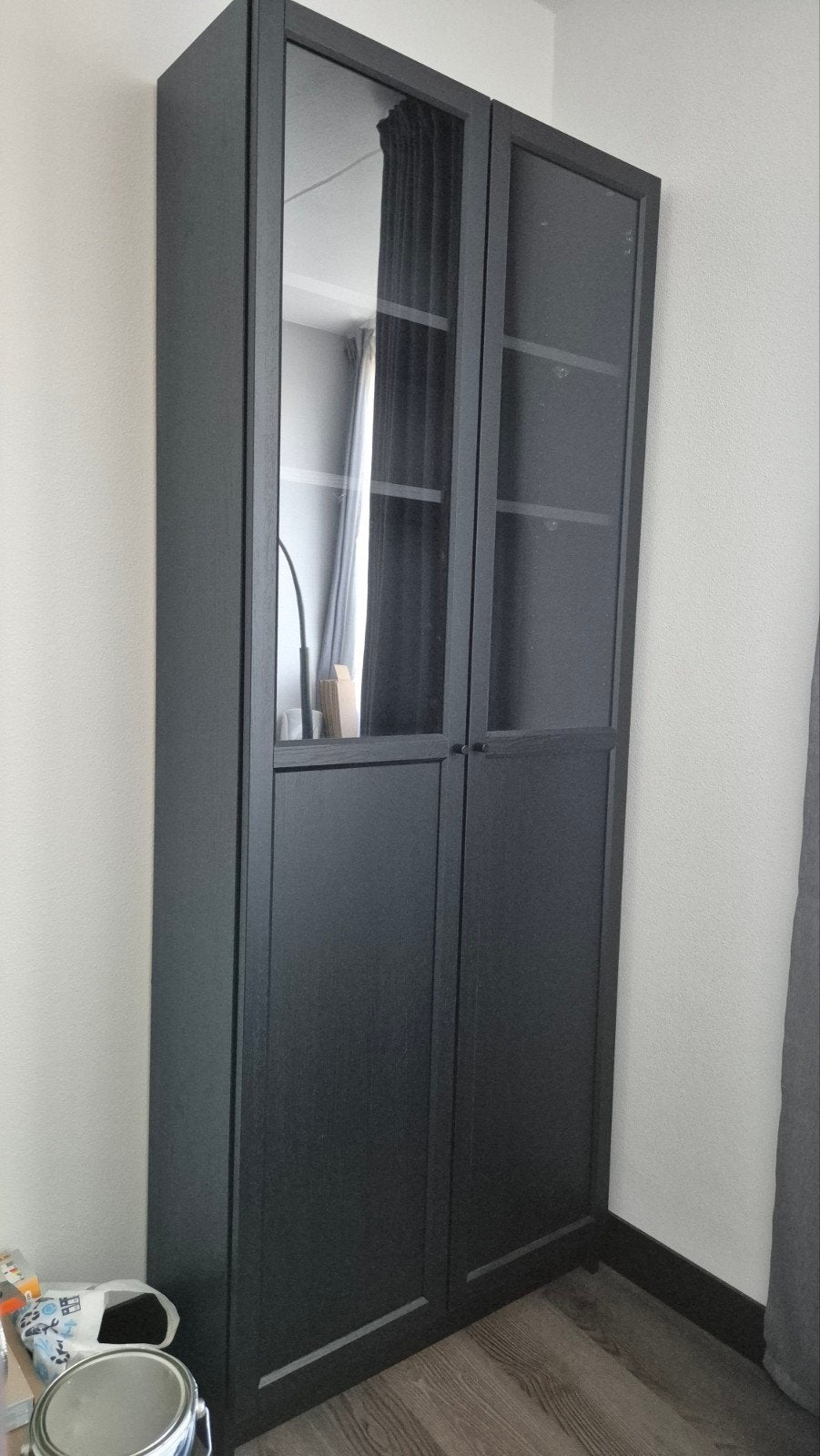 Ikea Billy vitrinekast., Huis en Inrichting, Ophalen, Glas, 50 tot 100 cm, Modern