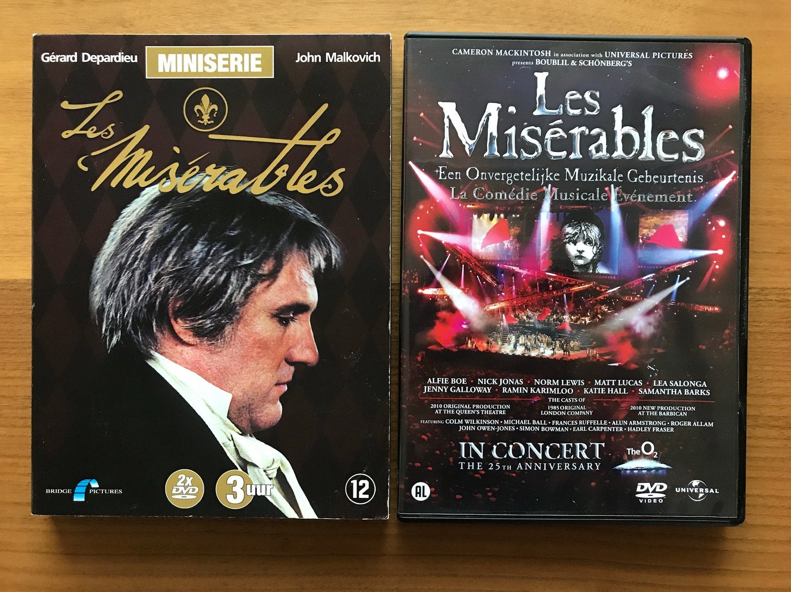 Les Miserables - Miniserie & In Concert (3 DVD), Engels, Historisch of Kostuumdrama, Nederlands, Ophalen of Verzenden