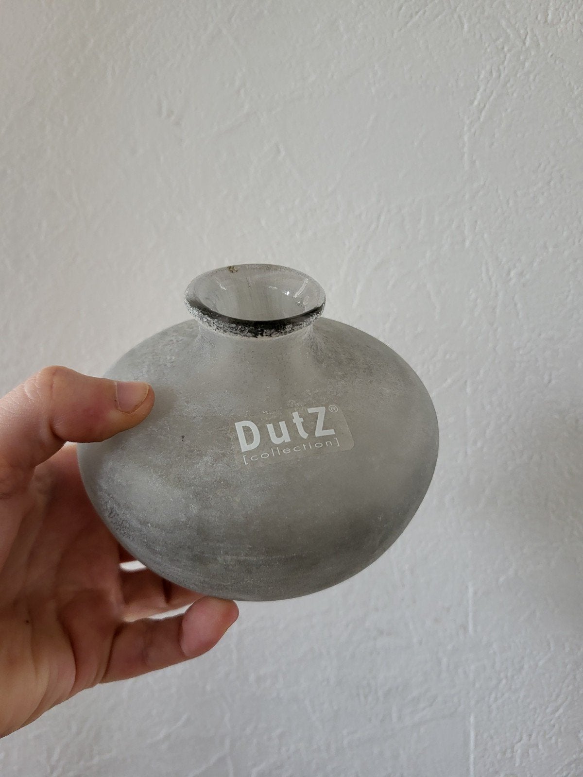 Dutz Collection matte glazen vaasje, Ophalen of Verzenden