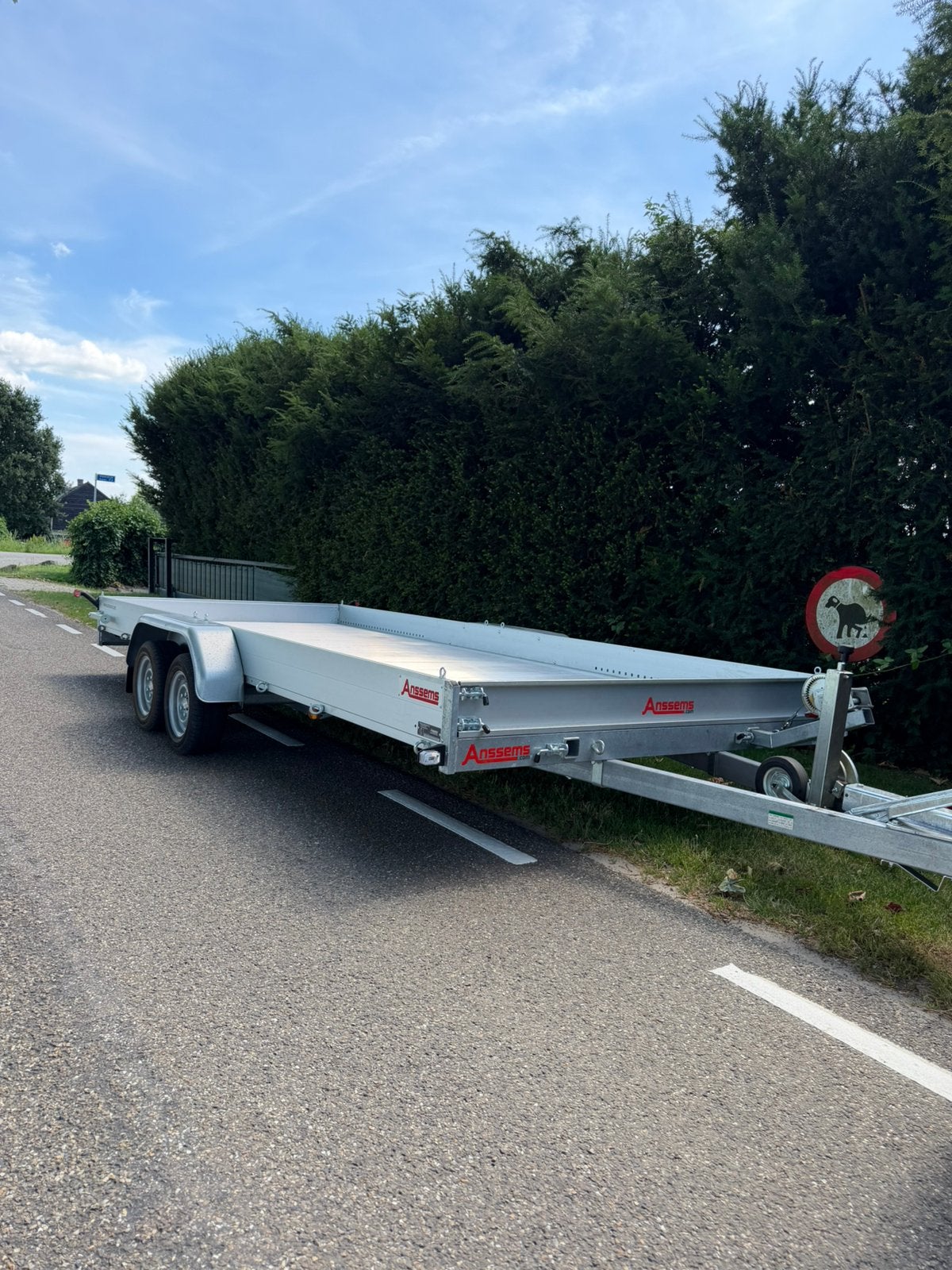 Autotransporter 5 x2M Anssems AMT 3000 Demo 2026, Auto diversen, Ophalen, Nieuw