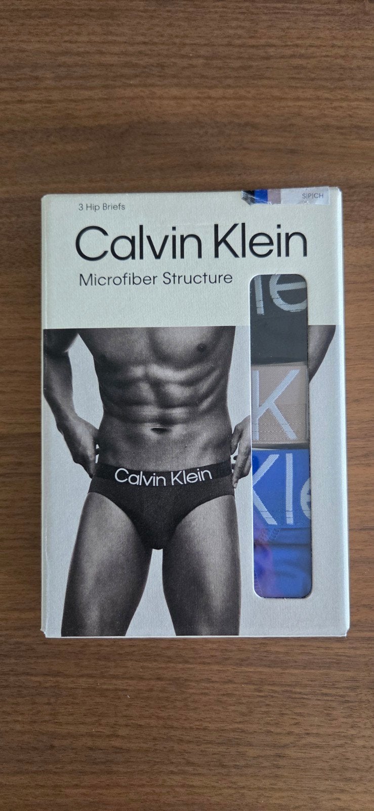 Calvin Klein microfiber 3 briefs Maat S NIEUW, Verzenden, Overige kleuren, Calvin Klein, Slip