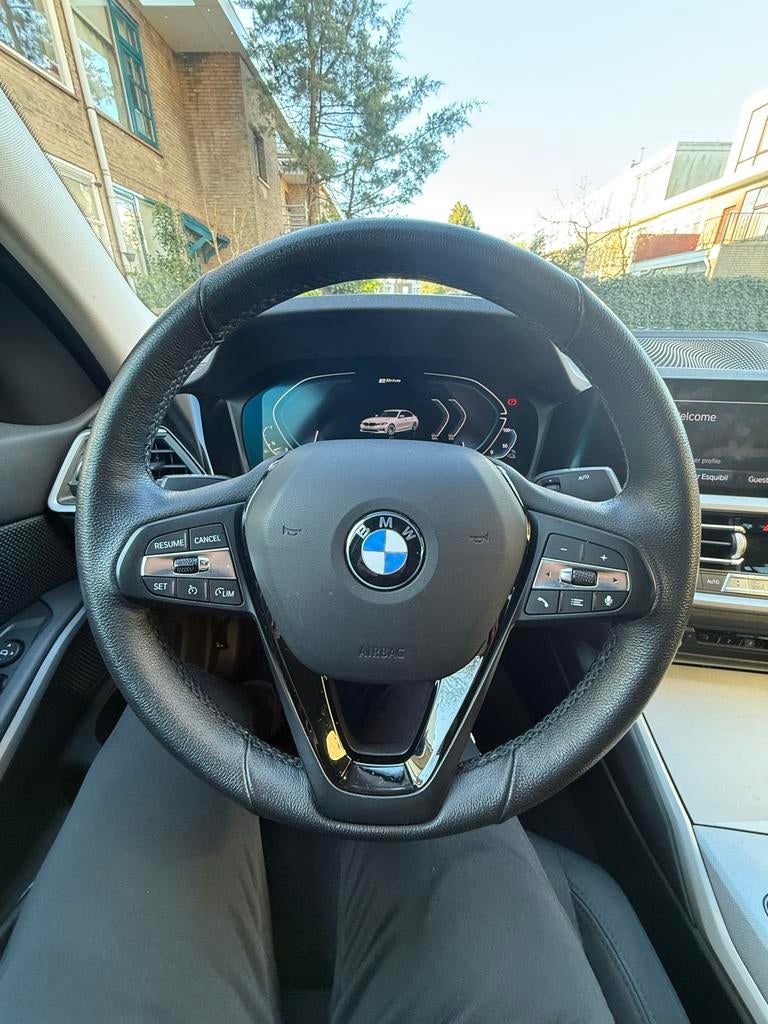 BMW 3-Serie 330e 79000km 292pk Aut 2020 Wit, Auto's, 1998 cc, Achterwielaandrijving, 750 kg, Wit
