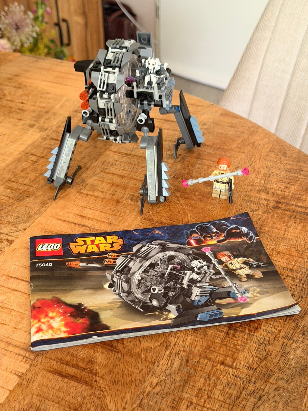 LEGO 75040 General Grievous' Wheel Bike (2014), Ophalen of Verzenden, Zo goed als nieuw