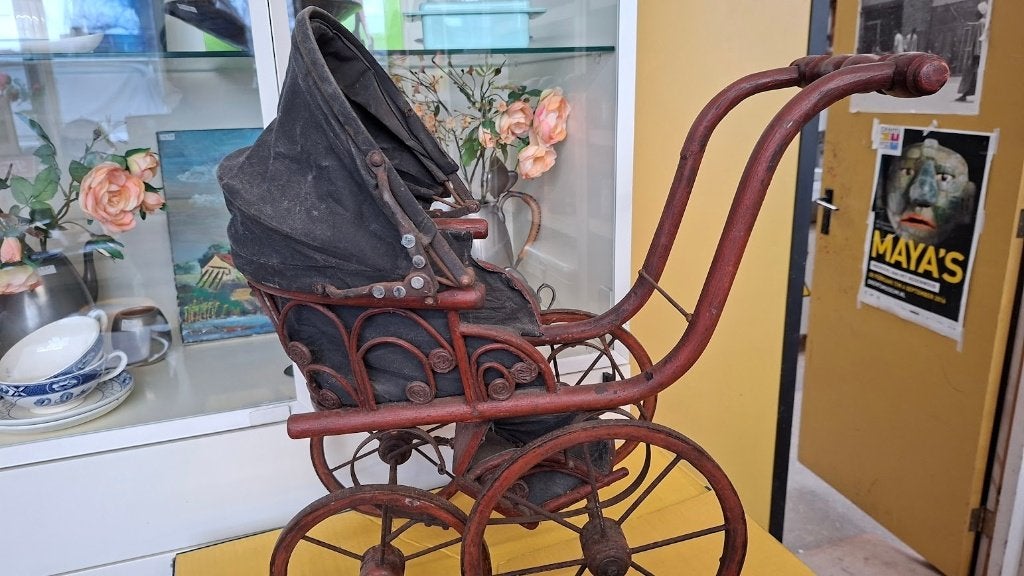 Antieke poppen wandelwagen, Ophalen, Gebruikt, Overige typen
