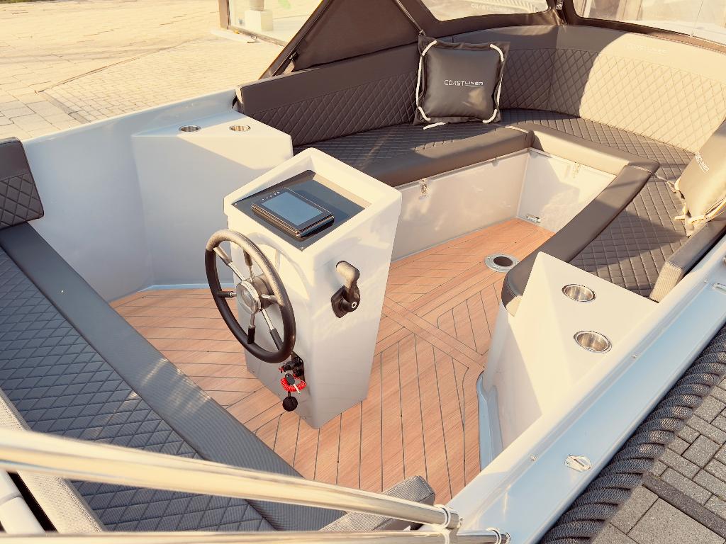 Coastliner 620 – Luxe tender Sloep | Nieuw | Vanaf €16.995, Watersport en Boten, Sloepen, Ophalen, Nieuw, Buitenboordmotor, Polyester