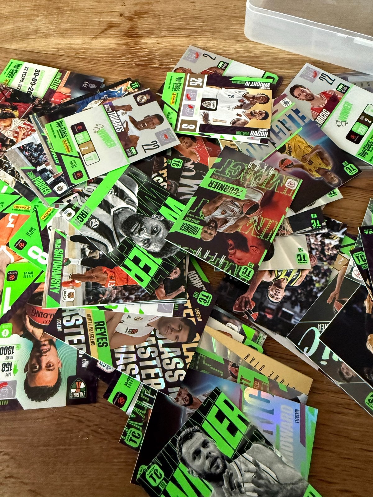 Basketbal Spelerskaarten - Panini Top Class, Ophalen of Verzenden, Gebruikt, Overige sporten, Spelerskaart