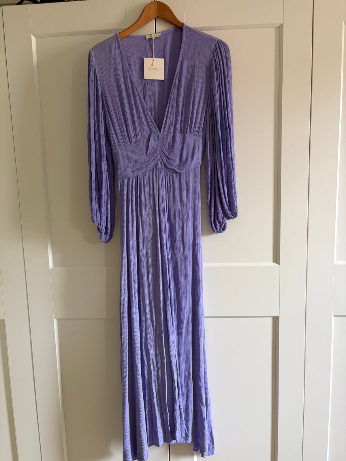 Prachtige maxi jurkrj wafelstof katoen lila, Kleding | Dames, Jumpsuits, Ophalen of Verzenden, Nieuw, Overige kleuren