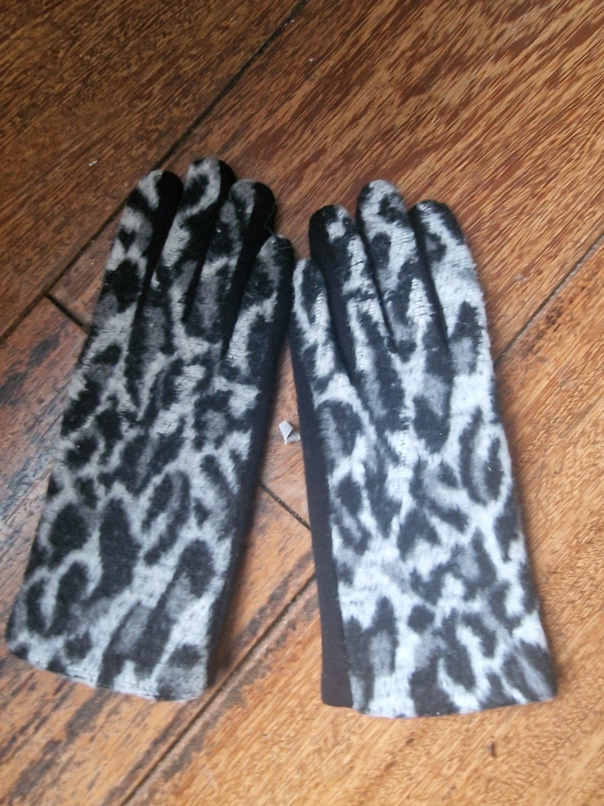 Stijlvolle luipaardprint handschoenen, Ophalen of Verzenden