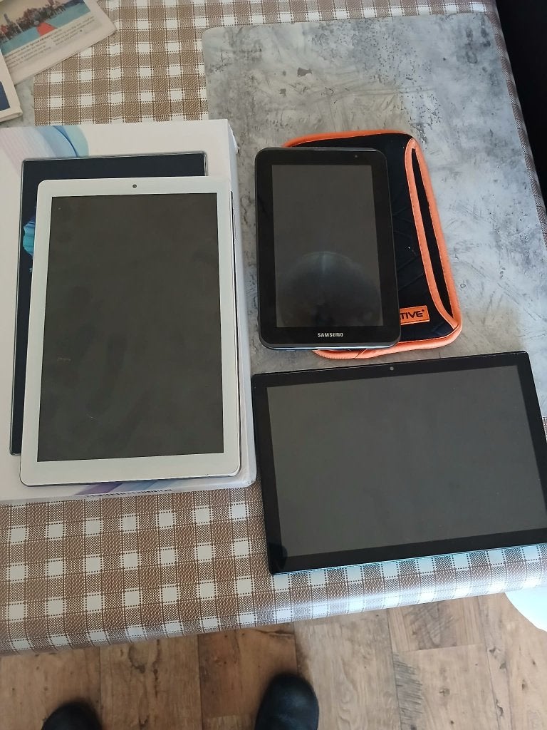 tablets 4 stuks, Computers en Software, Android Tablets, Gebruikt, 10 inch, 16 GB, Ophalen of Verzenden