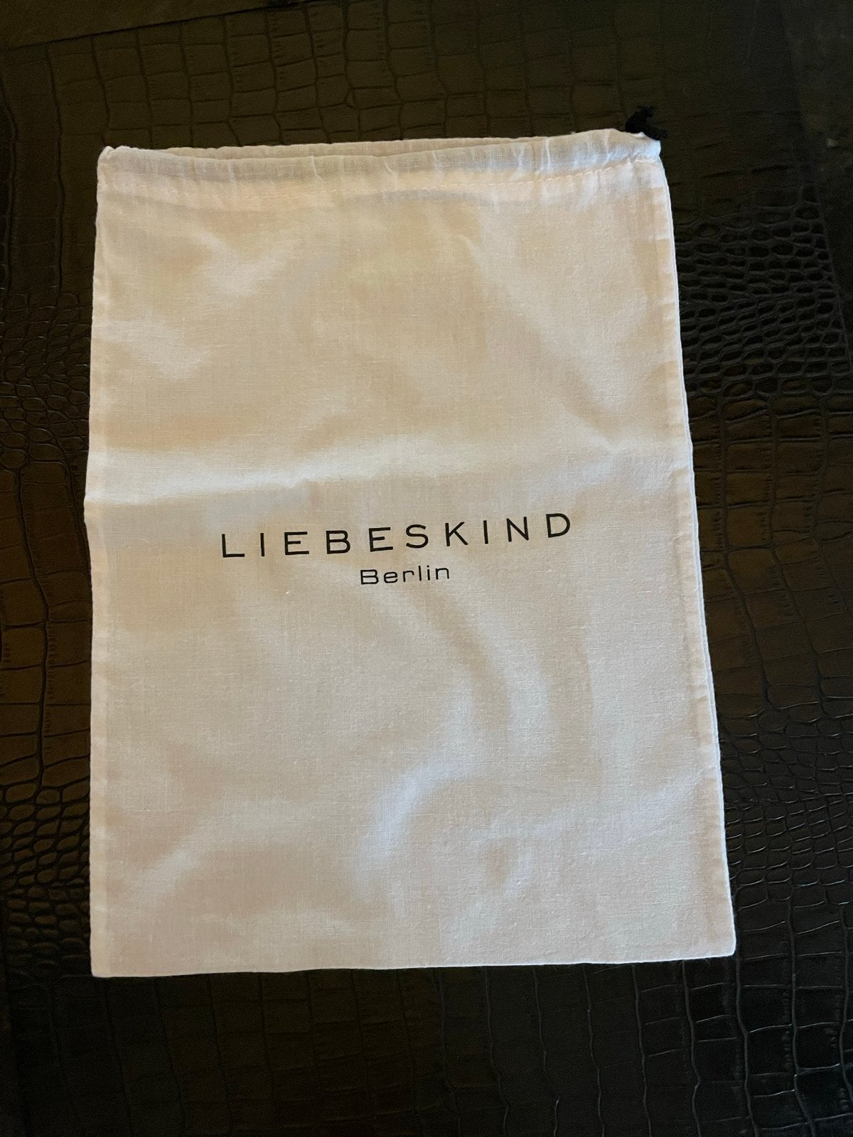 Liebeskind Berlin stoffen tasje wit 22 x 29,5 cm, Ophalen of Verzenden, Gebruikt, Wit, Overige typen