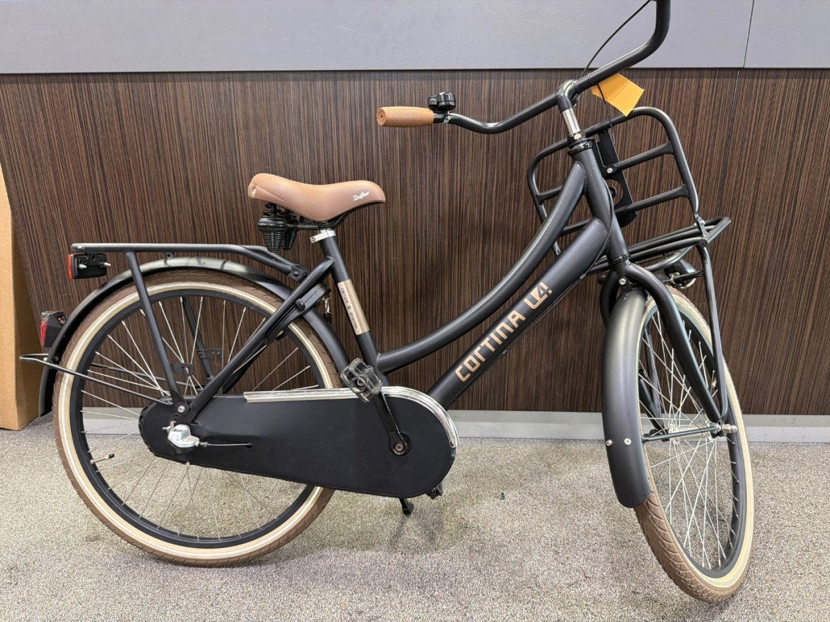 Cortina U4 Transport Mini Meisjes zwart 38cm, Fietsen en Brommers, Ophalen, 20 inch of meer, Gebruikt, -