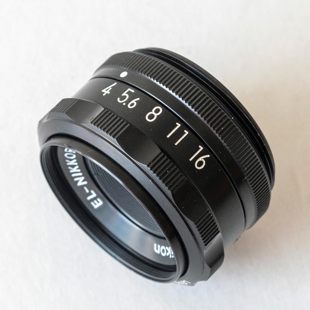 El-Nikkor 4,0/50 mm. vergrotingslens, Audio, Tv en Foto, Fotografie | Doka Toebehoren, Ophalen of Verzenden, Zo goed als nieuw