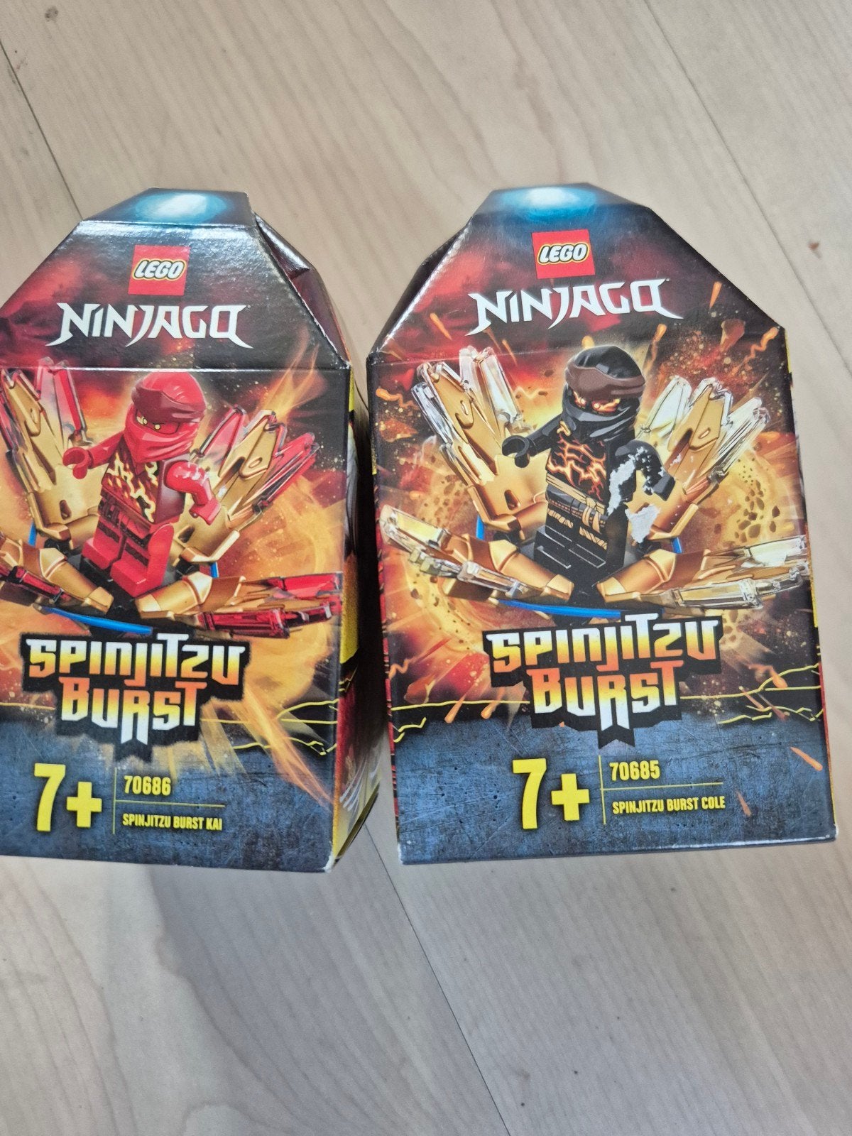 LEGO Ninjago 70686 + 70685 Spinjitzu Bursti, Ophalen of Verzenden, Zo goed als nieuw, Complete set, Lego