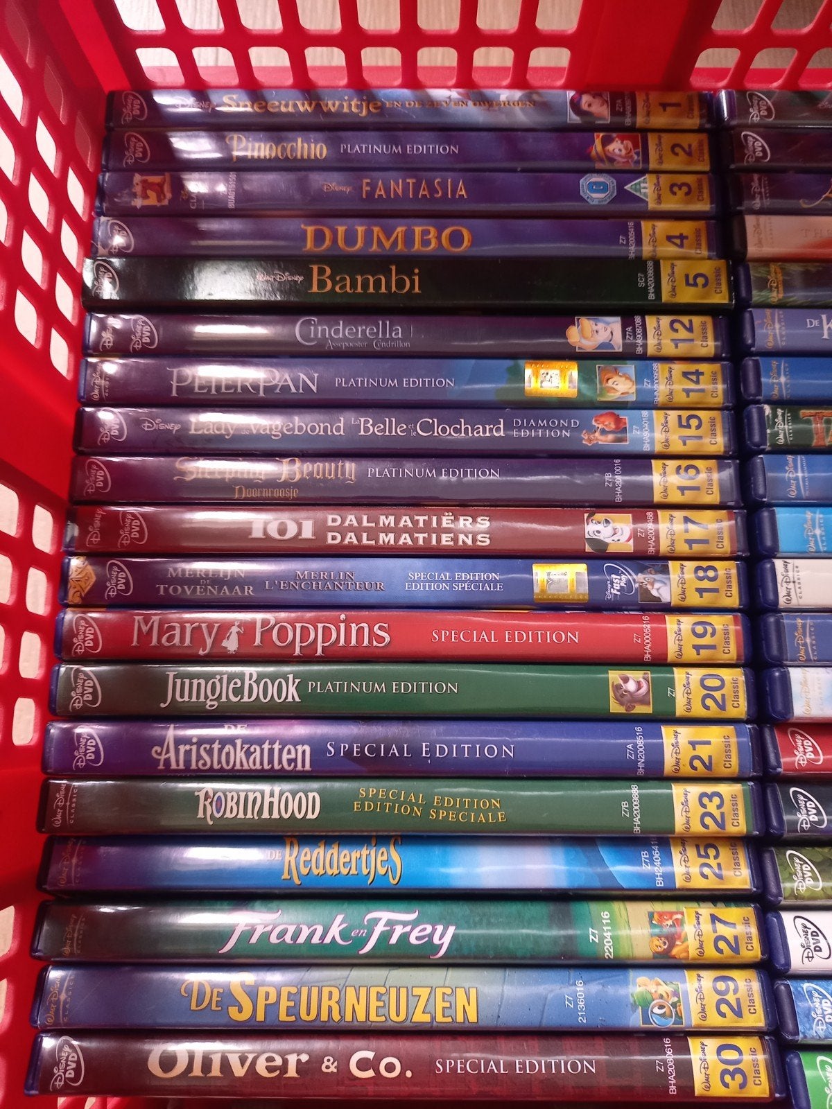 Walt Disney classic verzameling origineel, Cd's en Dvd's, Dvd's | Tekenfilms en Animatie, Alle leeftijden, Ophalen of Verzenden