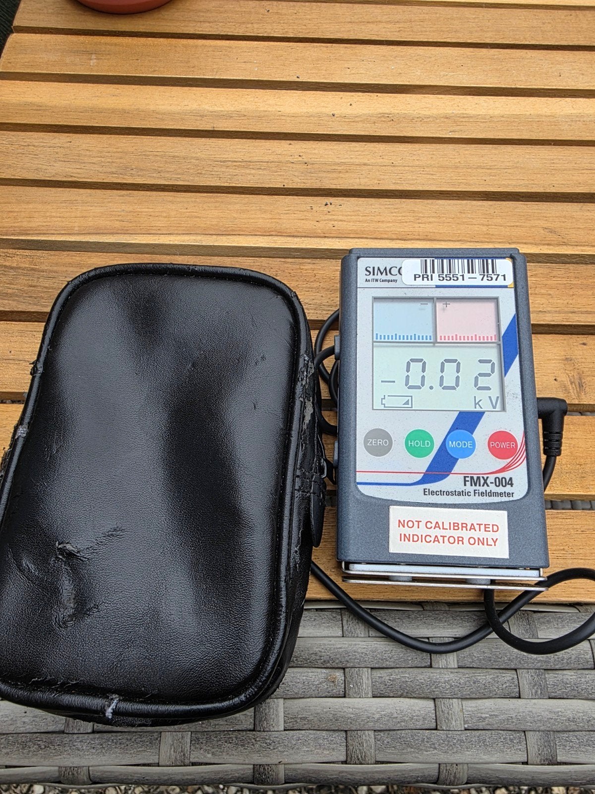 Simco FMX-004 Elektrostatische Veldsterktemeter, Ophalen of Verzenden