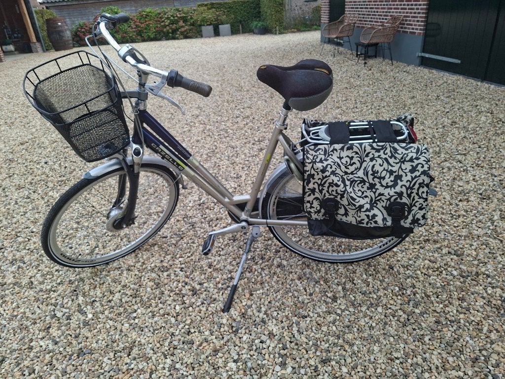 Nette Gazelle Chamonix Damesfiets (Met voormand), Ophalen, Gebruikt, Versnellingen, 56 cm of meer