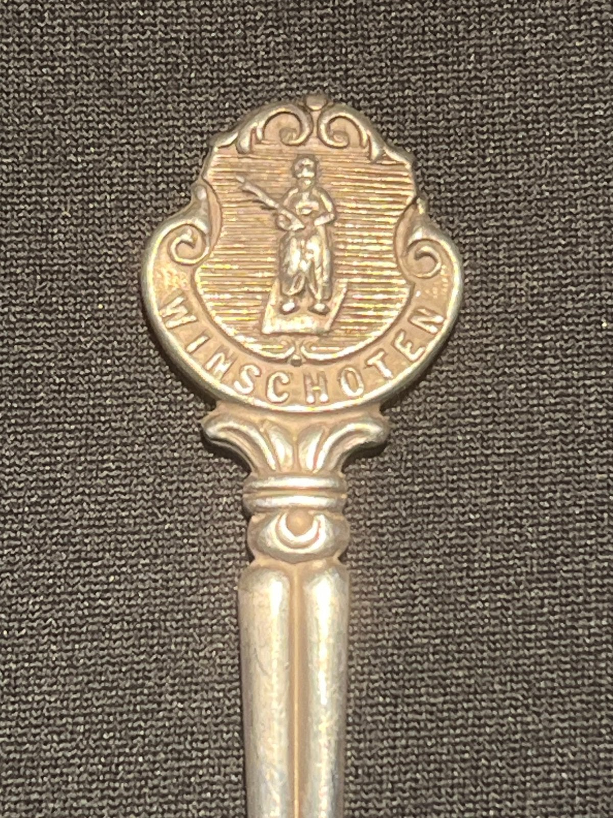Vintage lepeltje Winschoten., Ophalen of Verzenden