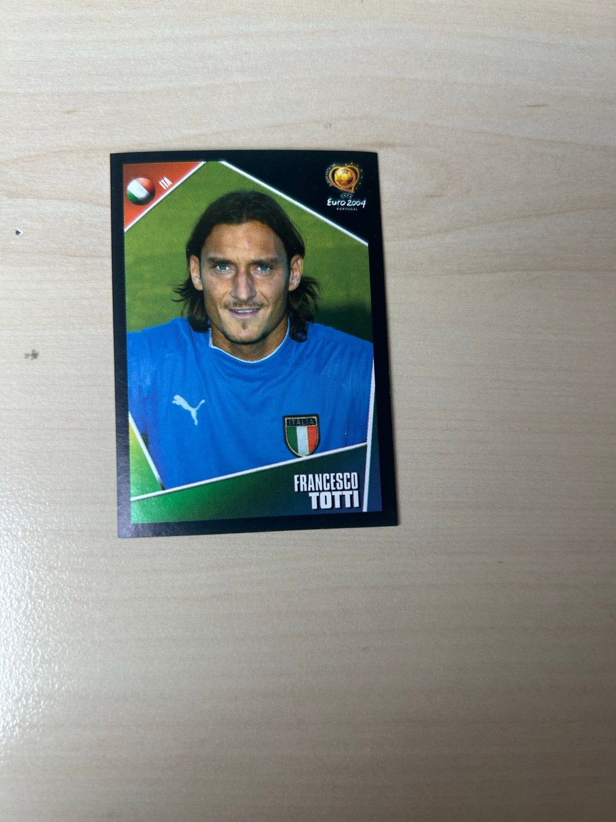 Francesco Totti Panini Sticker Euro 2004 #237, Ophalen of Verzenden, Zo goed als nieuw, Sticker