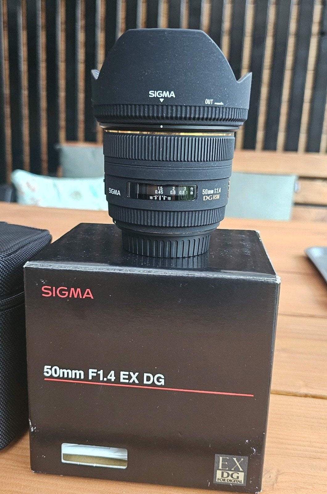 Sigma 50mm f/1.4 HSM EX, Audio, Tv en Foto, Fotografie | Lenzen en Objectieven, Ophalen, Sigma, Zo goed als nieuw, Standaardlens