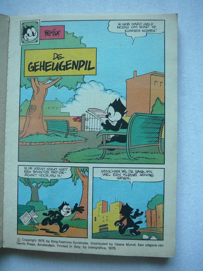 Felix pocket, Eén stripboek, Ophalen of Verzenden