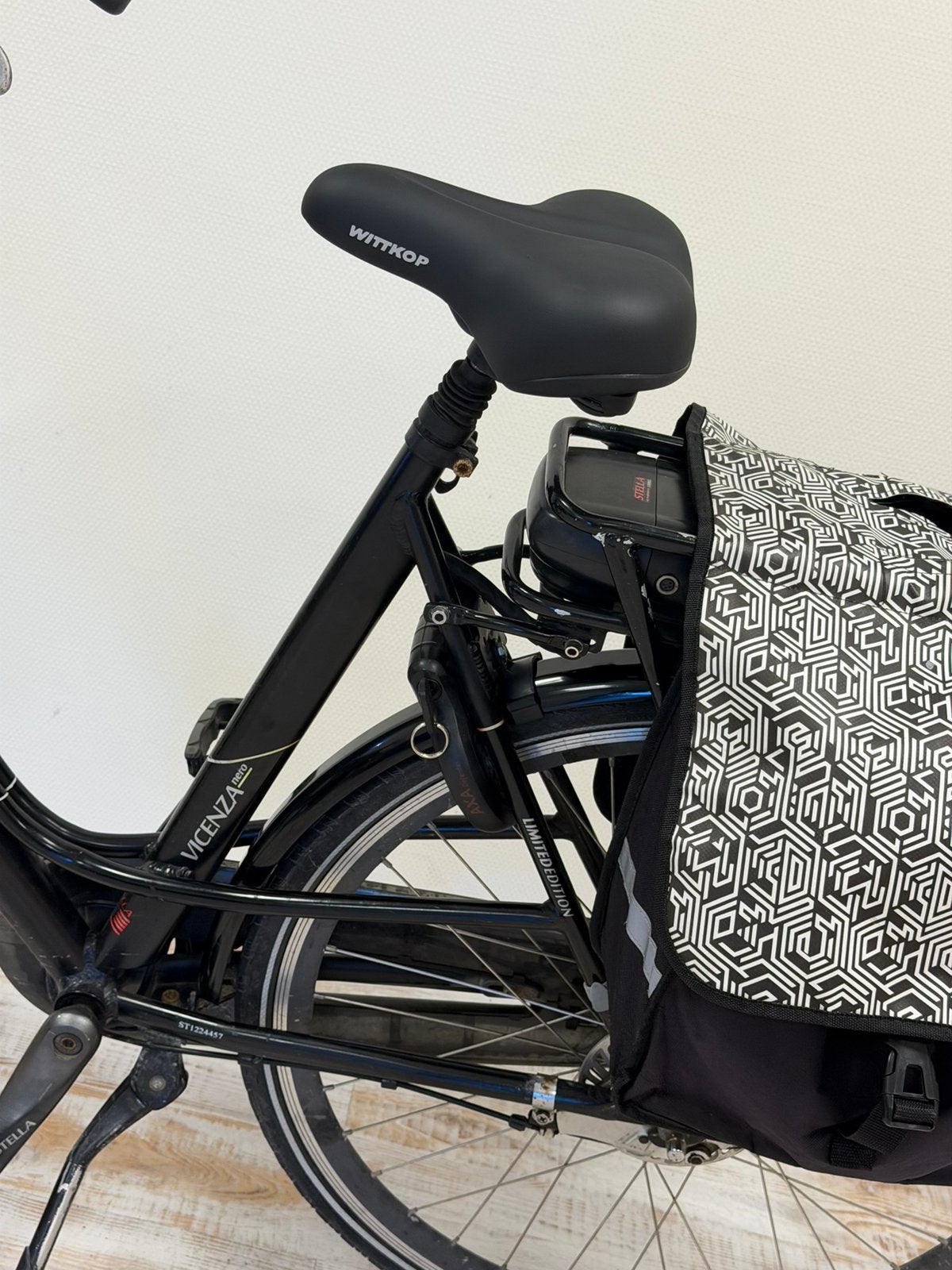 Stella Vicenza Nero 522Wh elektrische fiets Onderhoud gehad, Fietsen en Brommers, Elektrische fietsen, Overige merken, Gebruikt