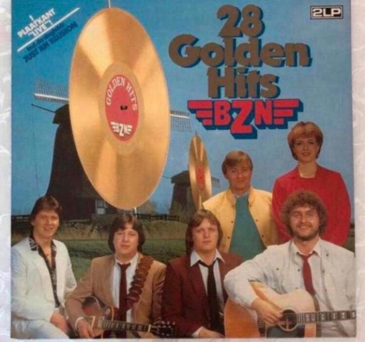 28 gouden hits van BZN dubbel LP & Live, Ophalen of Verzenden, Zo goed als nieuw, LP