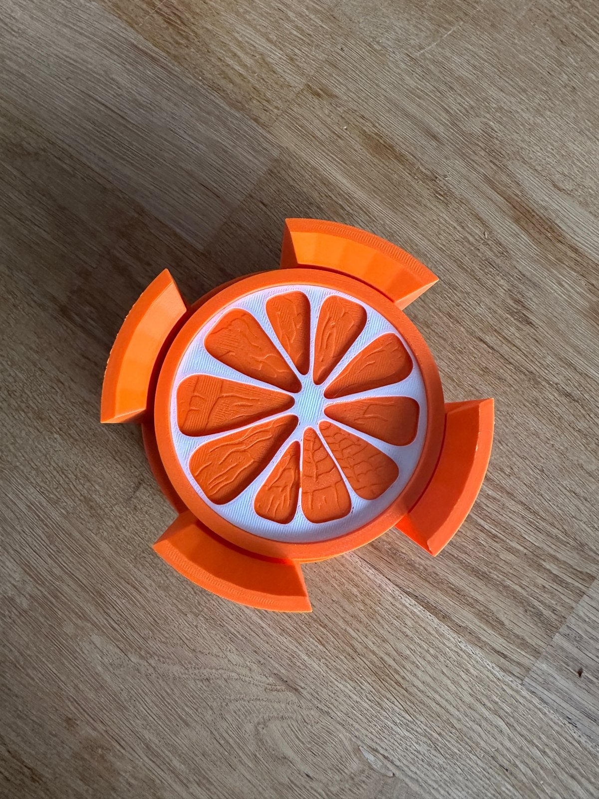 Aperol Spritz Onderzetter Set - Oranje Citrus Design, Oranje, Glasonderzetter, Nieuw, Ophalen of Verzenden