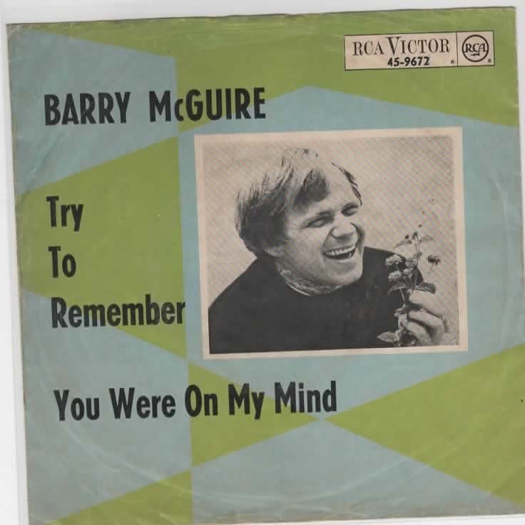 Barry McGuire- Try to Remember