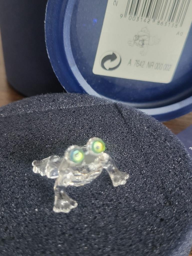 Swarovski Baby Kikker "Frog No. 41" - Helder Kristal, Ophalen of Verzenden