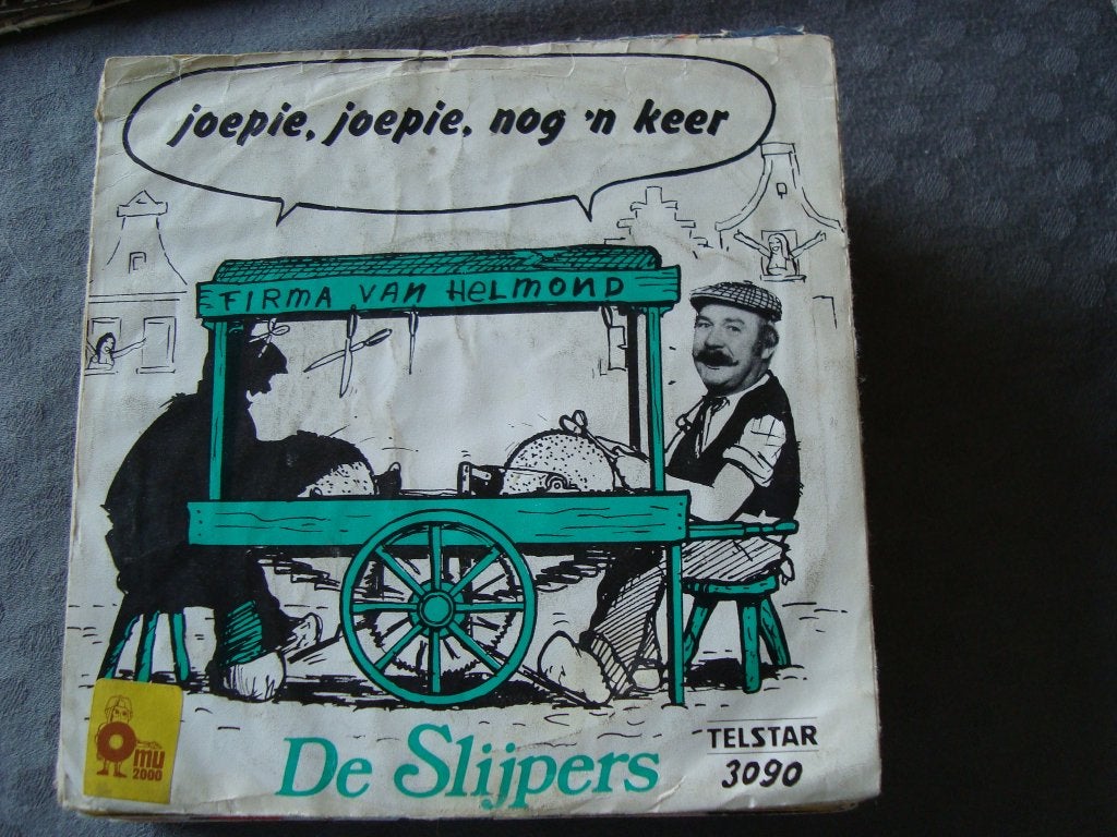 De slijpers, joepie, joepie, nog 'n keer, Ophalen of Verzenden, Zo goed als nieuw, Nederlandstalig, Single