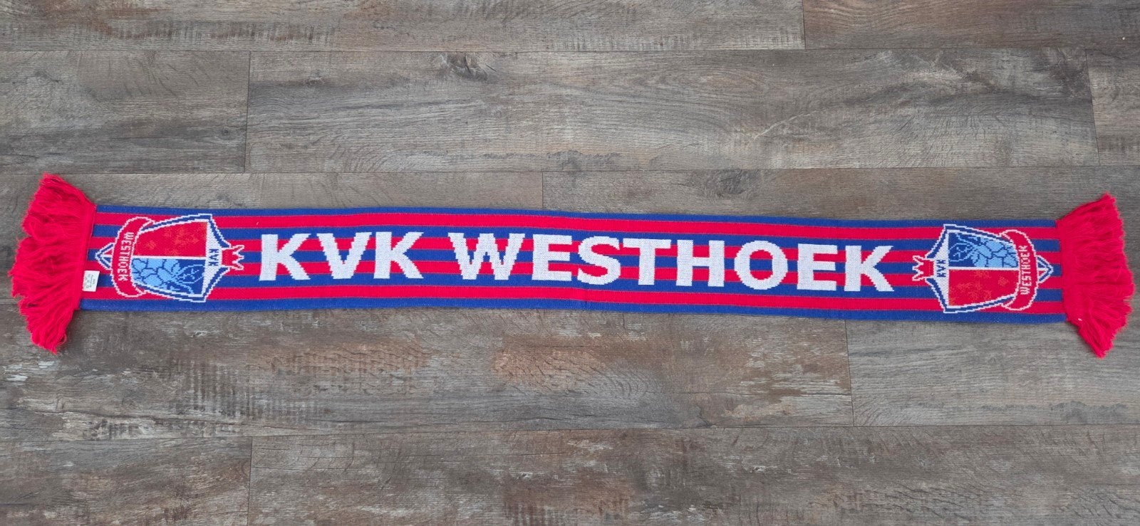 Sjaal KVK Westhoek, Ophalen of Verzenden, Zo goed als nieuw, Buitenlandse clubs, Vaantje of Sjaal