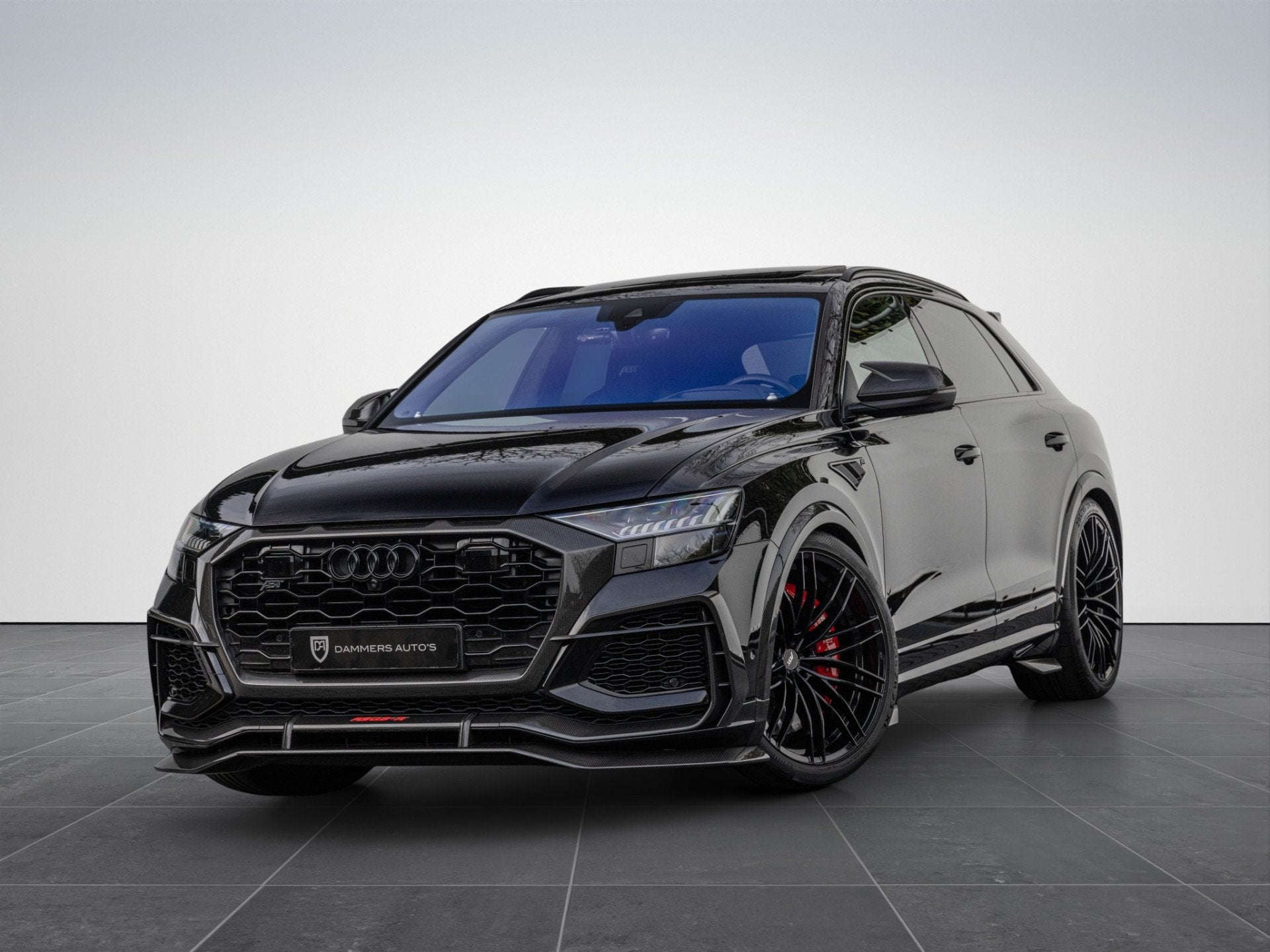 Audi RSQ8-R ABT 4.0 TFSI 740pk Quattro 1 of 125 B&O Advanced, Auto's, Gebruikt, 4x4, Zwart, Leder
