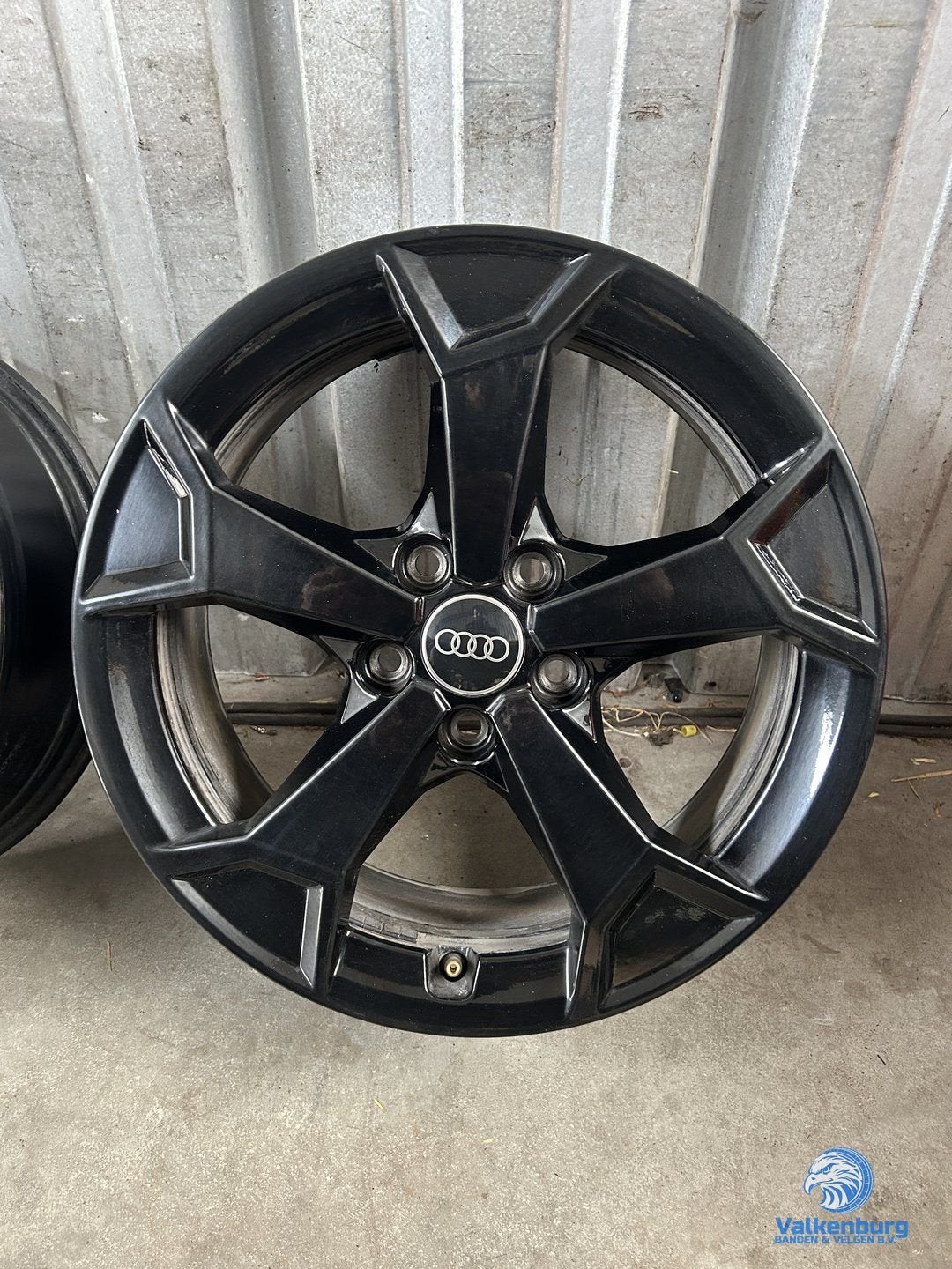 Originele Audi A3 Q2 Q3 17 inch zwarte velgen 5x112, Auto-onderdelen, Gebruikt, Velg(en), -, -