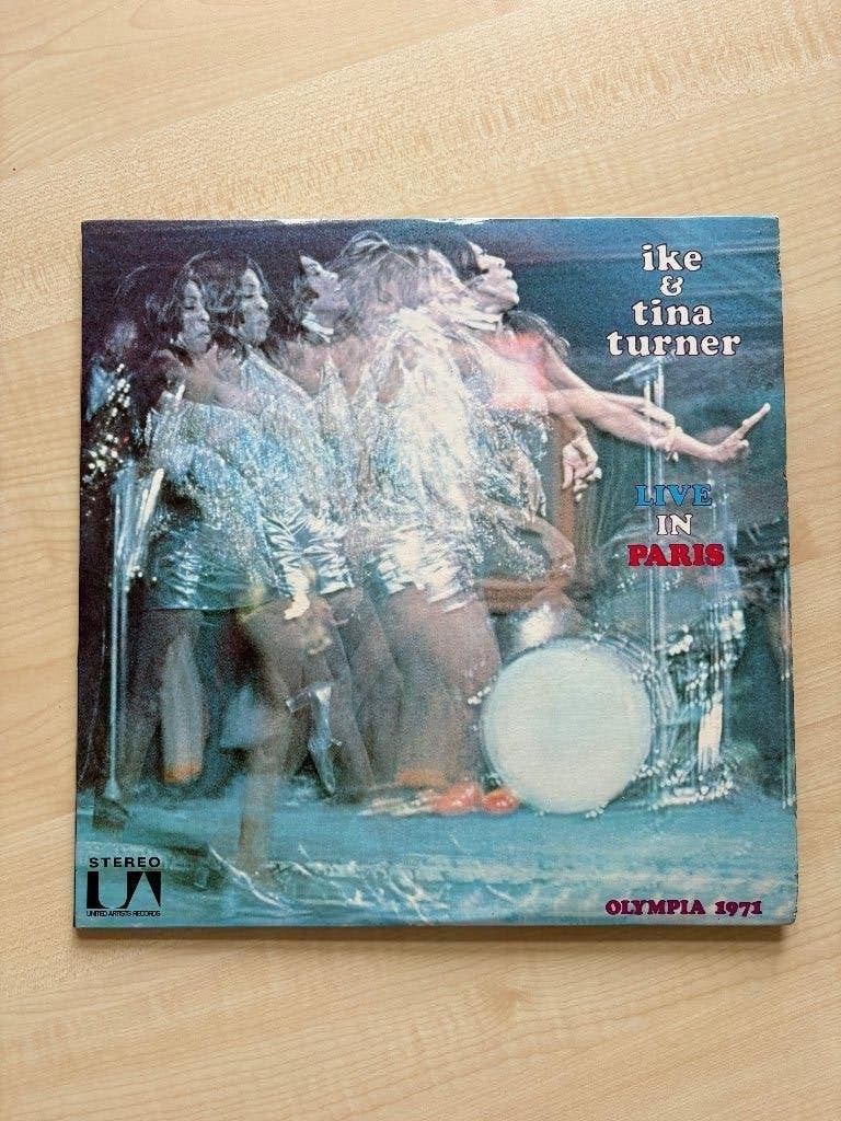 Ike & Tina Turner – Live in Paris 1971 – 2LP – Olympia, LP, Gebruikt, Ophalen of Verzenden, Beschermende buitenhoes