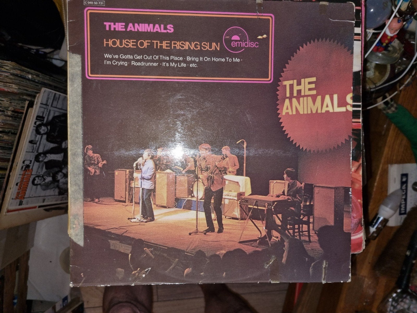 The Animals - House of the Rising Sun (Emidisc LP), Cd's en Dvd's, LP, Gebruikt, Overige formaten, Ophalen of Verzenden