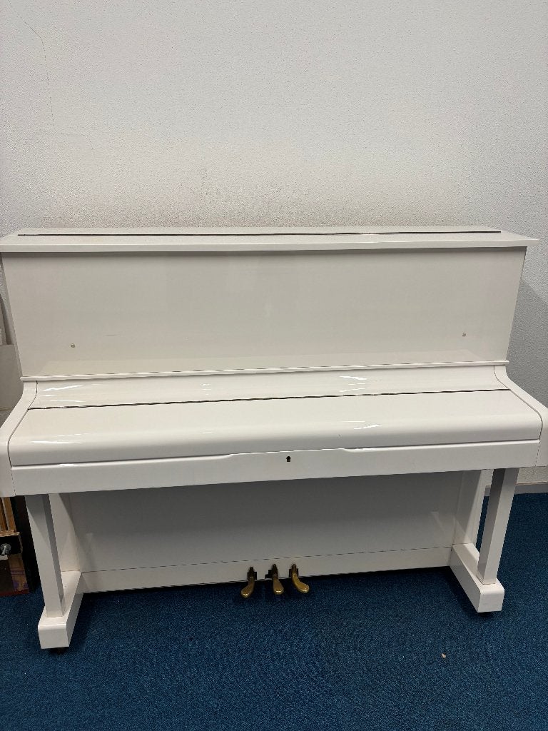 Witte Samick 850 euro, Ophalen of Verzenden, Zo goed als nieuw, Wit, Vleugel