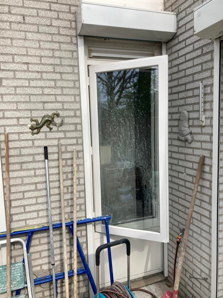 Witte rolluiken, Gebruikt, Wit, Ophalen of Verzenden, 200 cm of meer