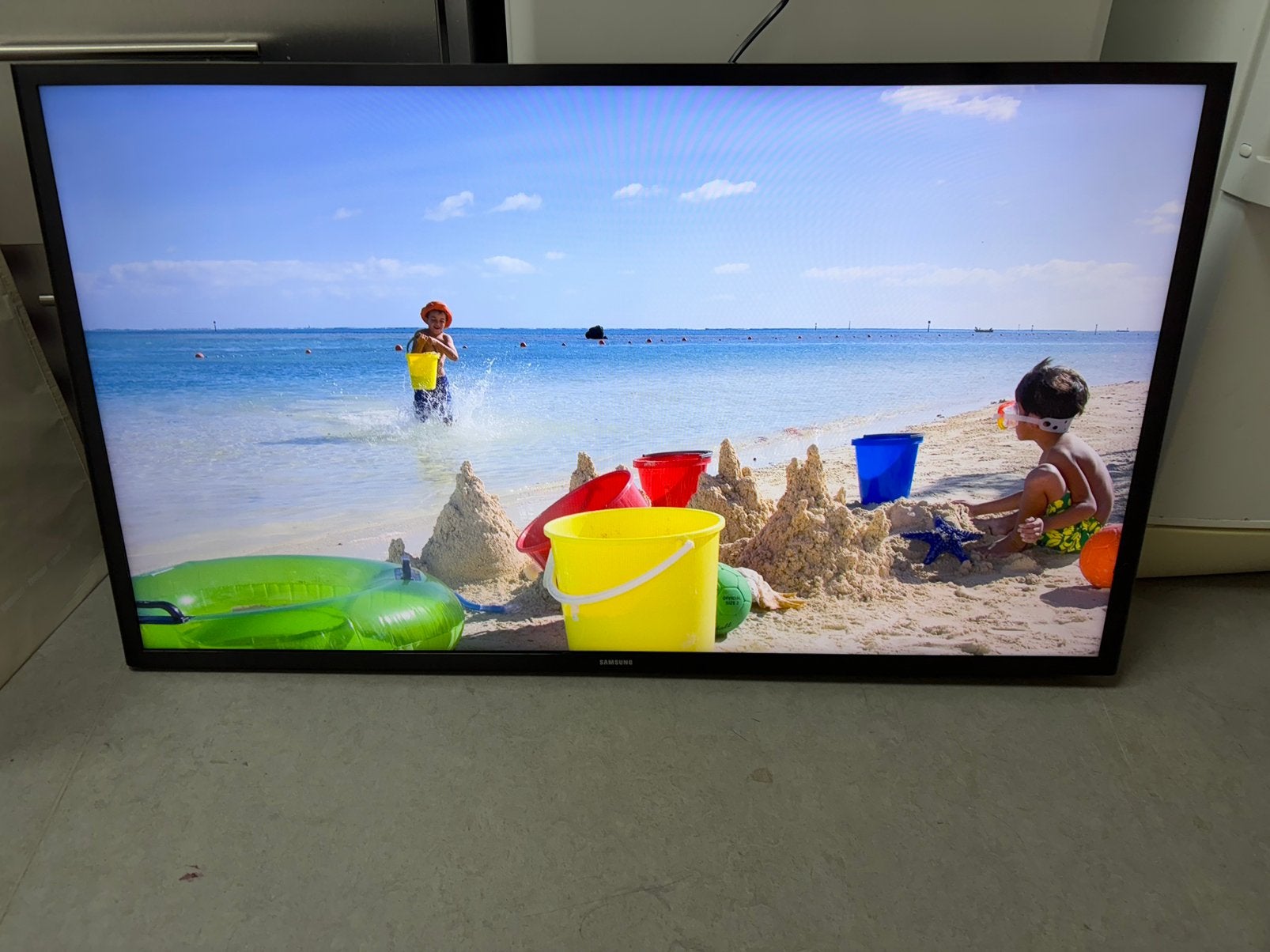Samsung 40 inch smart tv met chromecast, Ophalen, 50 Hz, Samsung, 100 cm of meer
