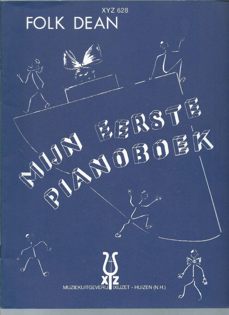 Folk Dean Mijn eerste (1e) pianoboek, Les of Cursus, Ophalen of Verzenden, Zo goed als nieuw, Piano
