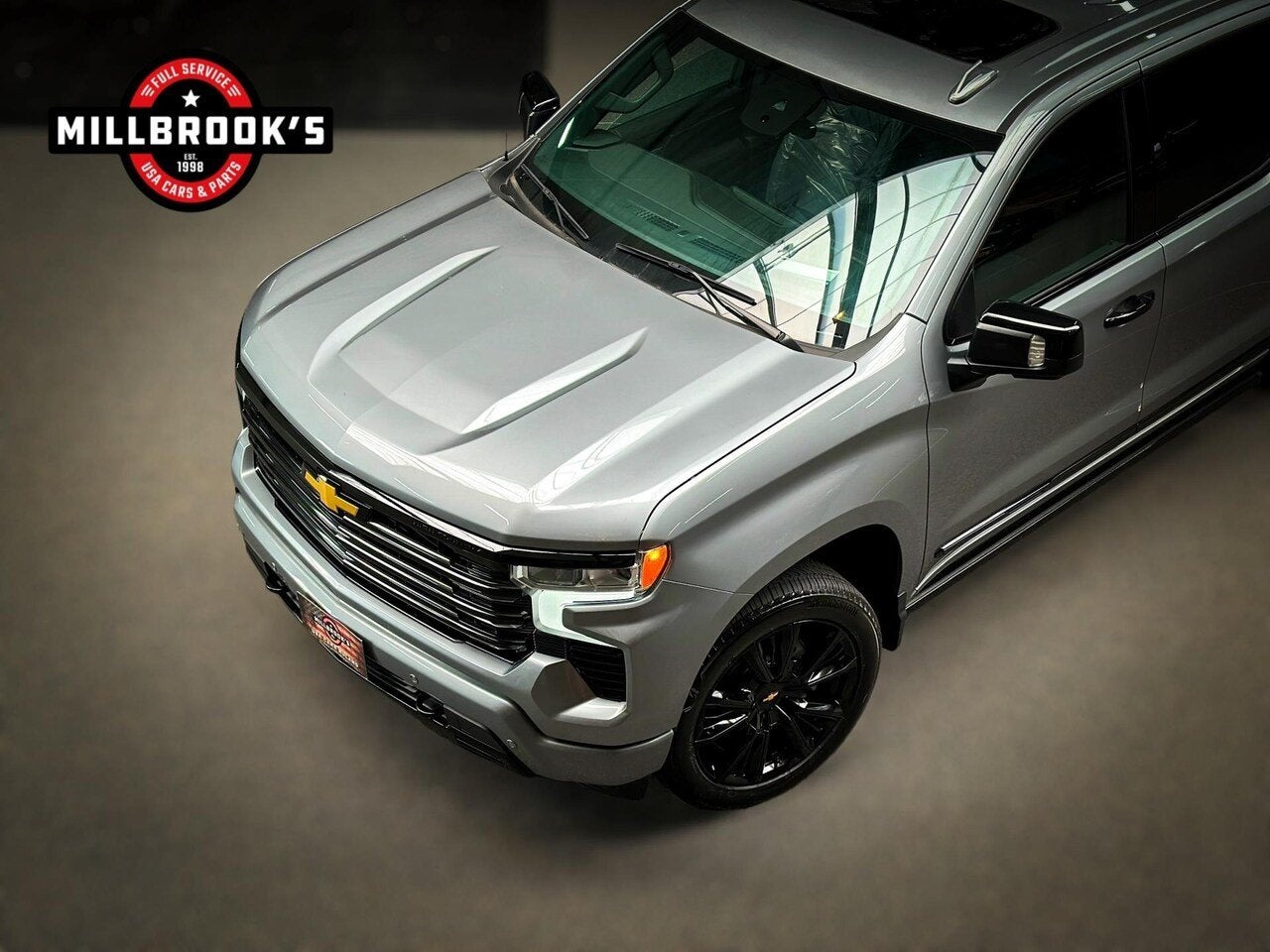 Chevrolet Silverado Black Edition 6.2 V8 420 PK, BPM VRIJ, L, Auto's, Automaat, 8 cilinders, Leder, Nieuw