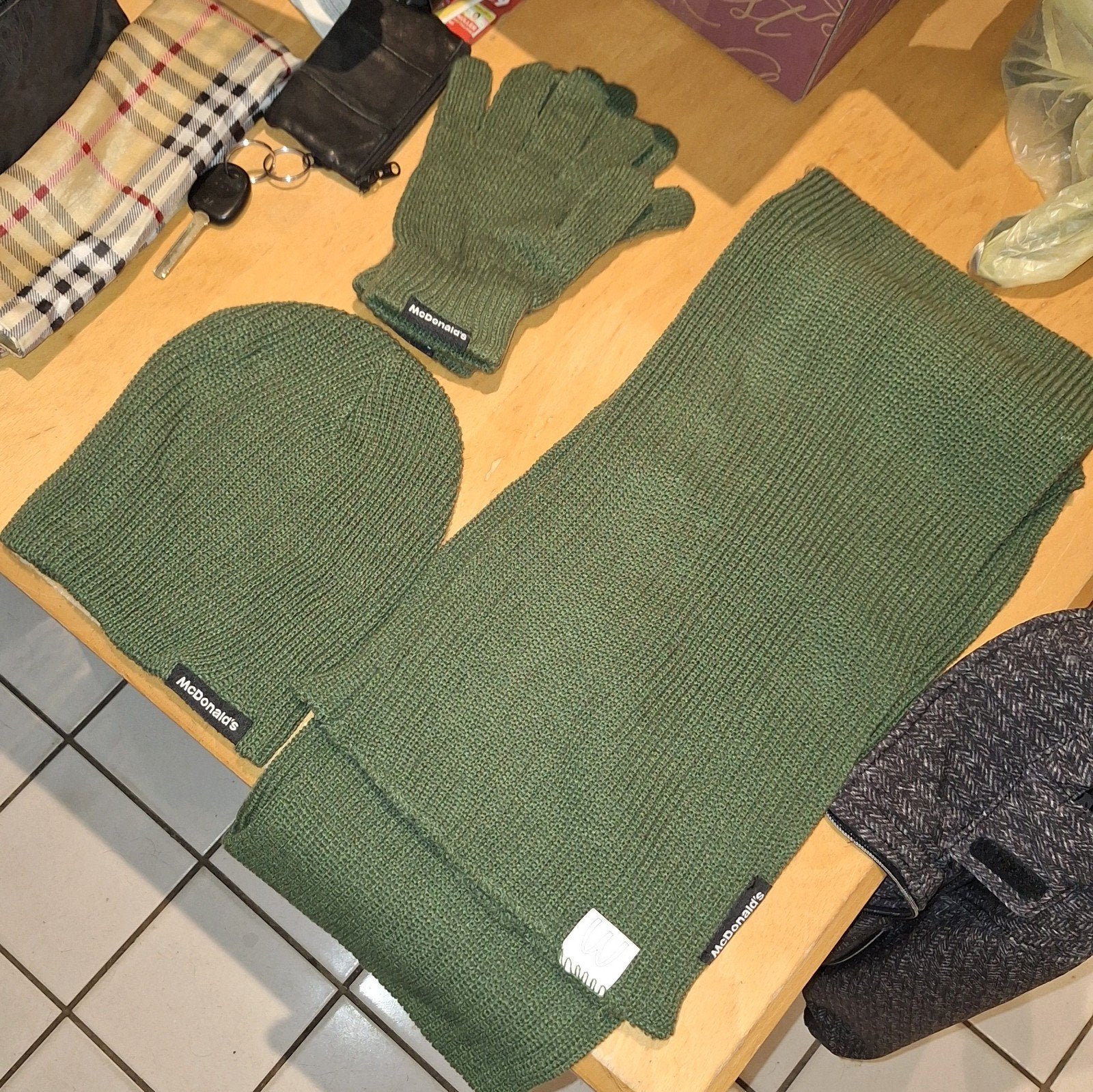 SPLINTERNIEUWE ORIGINELE LIMITED EDITION MC DONALDS WINTERSE, Nieuw, Overige maten, Ophalen of Verzenden, MC DONALD'S