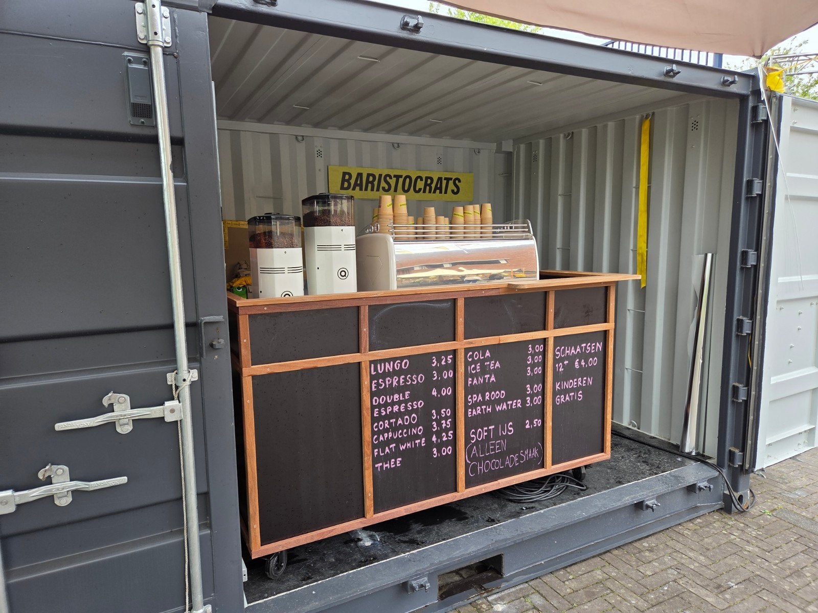 Mobiele Koffiebar te Huur, Ophalen, Koffie en Espresso