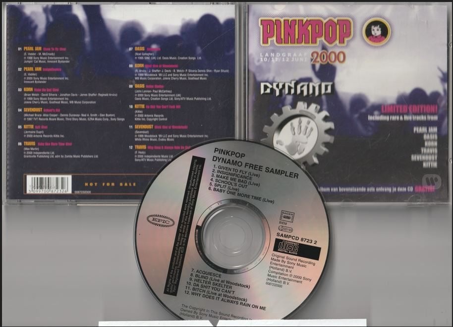 Pinkpop Dynamo 2000 Sampler - Verzamelalbum, Ophalen of Verzenden, Gebruikt, Rock en Metal