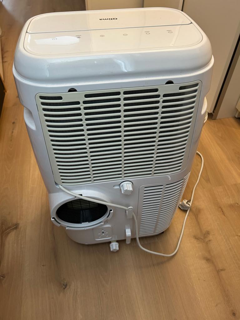 Qlima Mobiele Airco P228 - Koelen en Ontvochtigen, Ophalen, Gebruikt, Minder dan 60 m³, 3 snelheden of meer