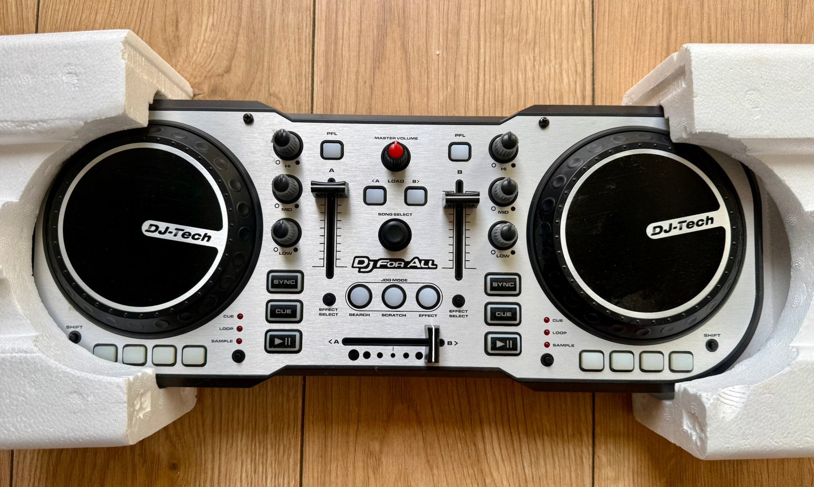 DJ-Tech DJ For All USB DJ Controller, Ophalen of Verzenden, Nieuw, Dj-set, Overige merken